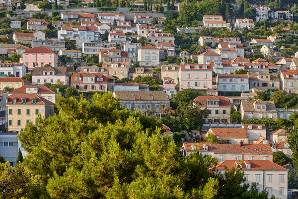 панорама, вид на Дубровник, Хорватия