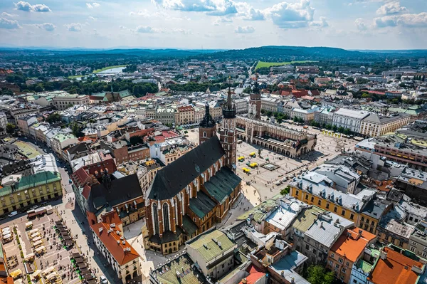Main Square in Krakow, Poland