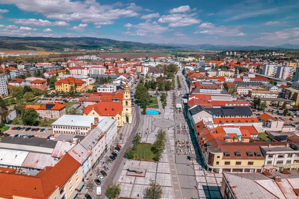 Вид Повітря Зволен Словаччина — стокове фото