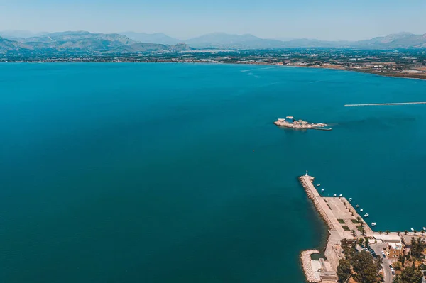 Die Stadt Nauplia Griechenland Hintergrund — Stockfoto