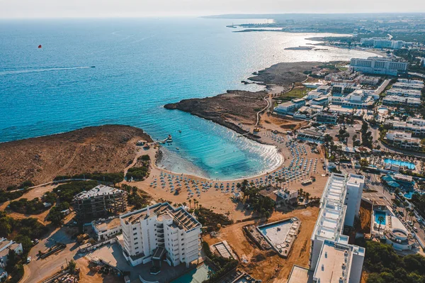 Vathia Gonia Plajı Ayia Napa Kıbrıs — Stok fotoğraf