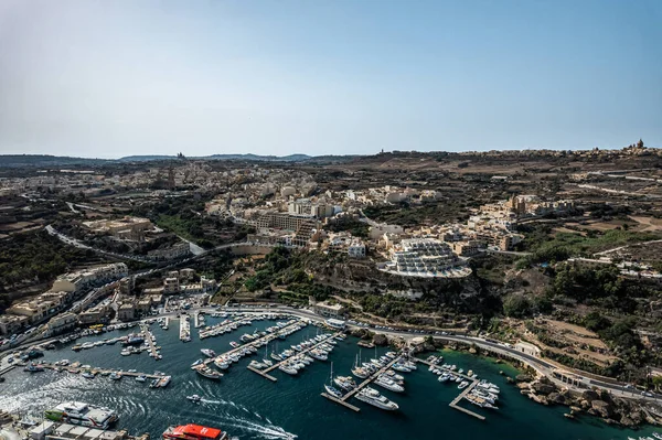 Hafen Von Mgarr Gozo Malta — Stockfoto