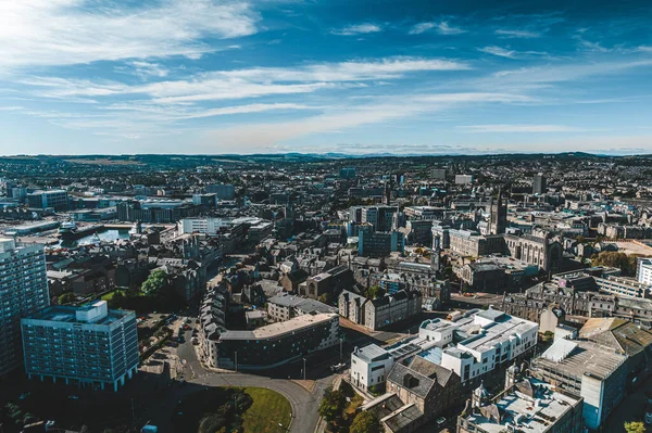 Scenic view of city of Aberdeen in Scotland