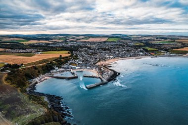 nature scenic view Dunnottar, Scotland.