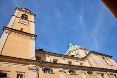 Ljubljana 'nın Slovenya, Avrupa' daki mimarisi