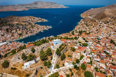 Panormitis in Symi Island, Greece