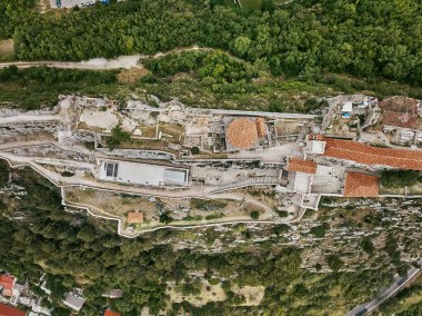 Hırvatistan 'ın Split kentindeki Klis Kalesi