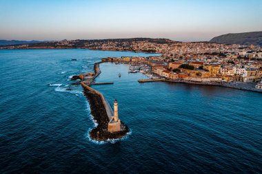 Old Town of Chania in Crete, Greece