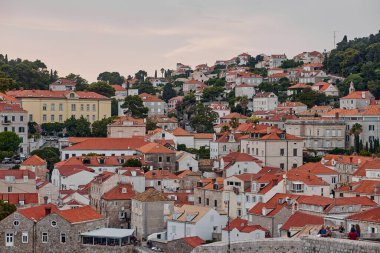 panorama, aerial view on Dubrovnik, Croatia