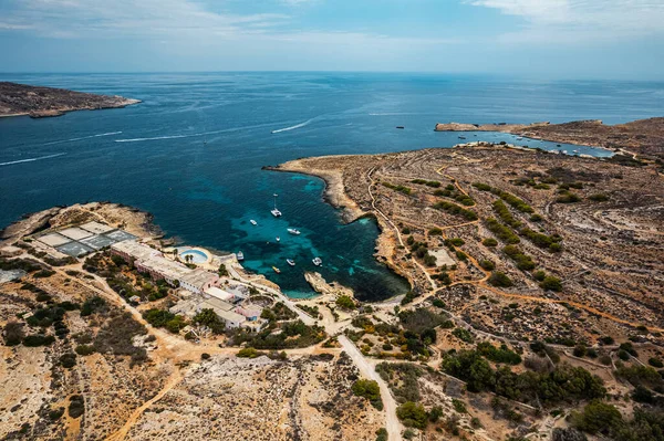 Island Comino Malta Background — Foto de Stock