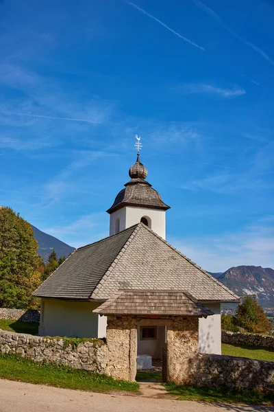 Arquitetos Vintgar Gorge Eslovénia — Fotografia de Stock
