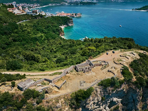 Fort Mogren Budva Cidade Velha Montenegro — Fotografia de Stock