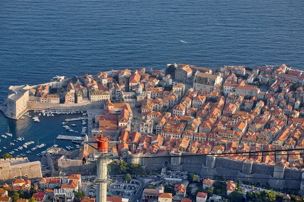 Παλιά Πόλη Της Dubrovnik Κροατία — Φωτογραφία Αρχείου