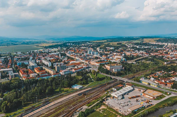 Aerial View Zvolen Slovakia — Stock Photo, Image
