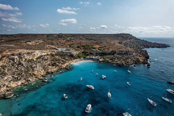 Eiland Comino Malta Achtergrond — Stockfoto