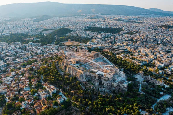 Acropolis Athens Greece Background — Stock Photo, Image