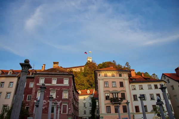City Ljubljana Slovenia Europe — 图库照片
