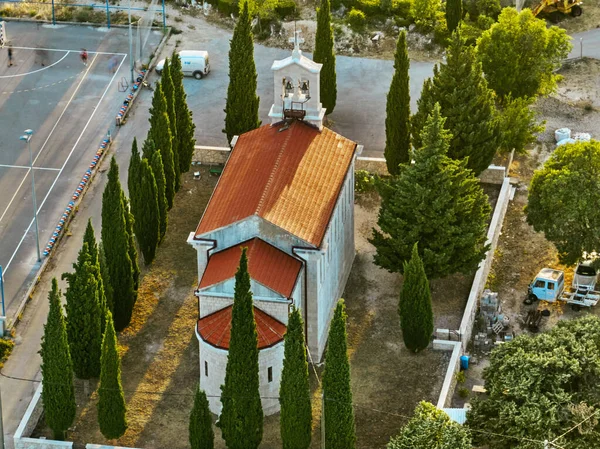 Vista Panorâmica Arquitetura Croácia — Fotografia de Stock