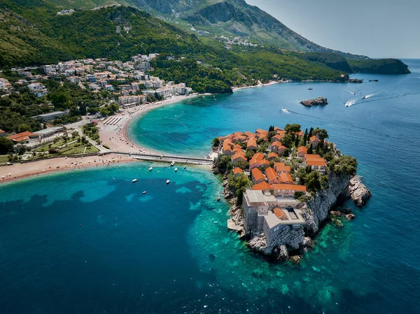 Budva Old Town Montenegro — Stockfoto