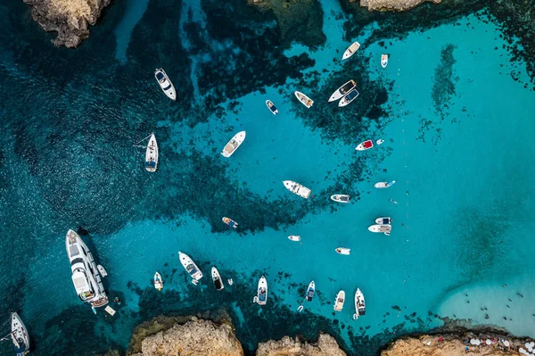 Wyspa Comino Malcie Tle — Zdjęcie stockowe