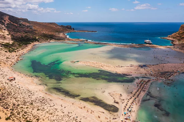 Spiaggia Balos Creta Grecia — Foto Stock