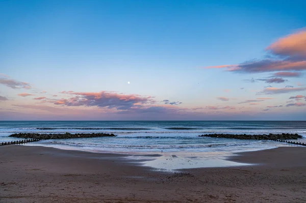Frente Praia Aberdeen Escócia — Fotografia de Stock