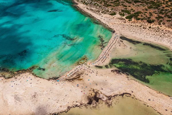 Balos Strand Beton Griechenland — Stockfoto
