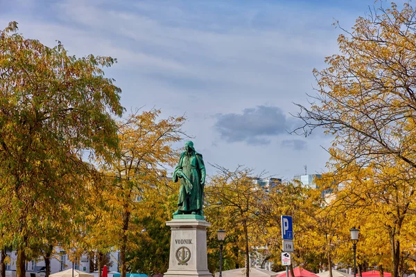 Stad Ljubljana Slovenië — Stockfoto