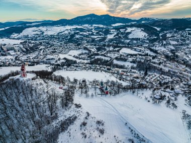 Centrum mesta v Banskej Stiavnici, Slovakia