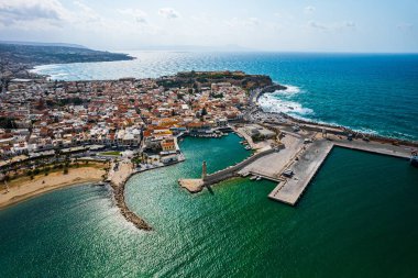 City of Rethymno in Crete, Greece