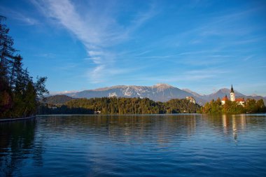 Lake of Bled in Slovenia