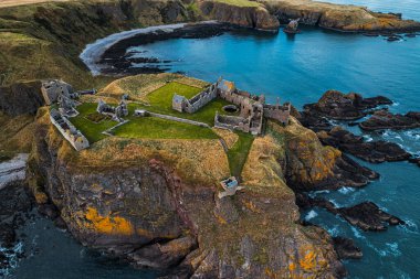 nature scenic view Dunnottar, Scotland.