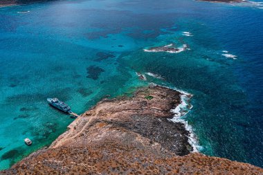 balos beach, crete, Yunanistan