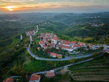 Slovenya 'da Smartno' da Günbatımı