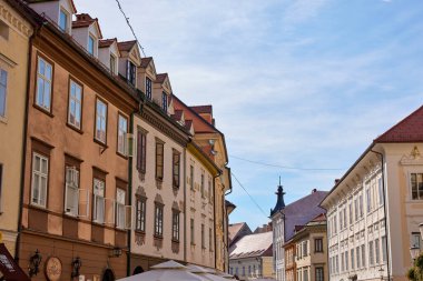 Ljubljana 'nın Slovenya, Avrupa' daki mimarisi