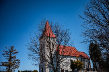  Slovakya 'nın Zilina kentindeki kilise