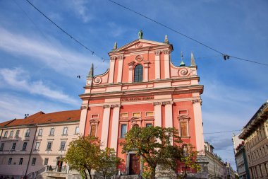 Ljubljana 'nın Slovenya, Avrupa' daki mimarisi