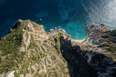 Angelokastro Castle in Corfu, Greece