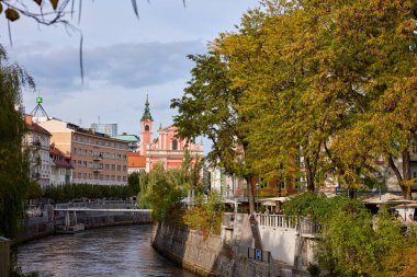 Ljubljana 'nın Slovenya, Avrupa' daki mimarisi