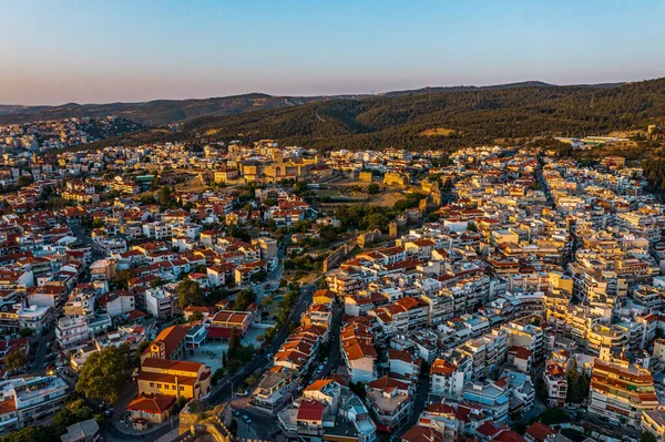 Ciudad Tesalónica Grecia Segundo Plano — Foto de Stock