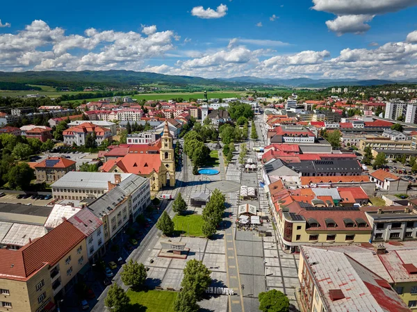Вид Воздуха Зволен Словакия — стоковое фото