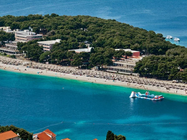Die Stadt Primoten Kroatien Hintergrund — Stockfoto