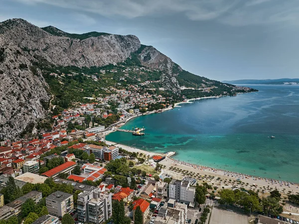 Die Stadt Omi Kroatien Hintergrund — Stockfoto