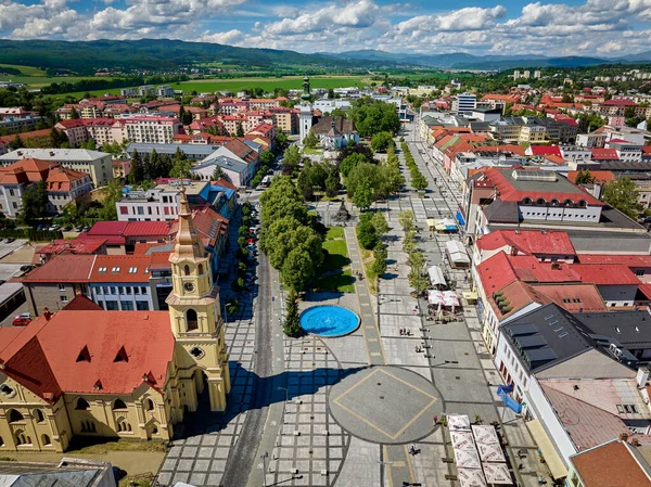 Εναέρια Άποψη Για Zvolen Σλοβακία — Φωτογραφία Αρχείου
