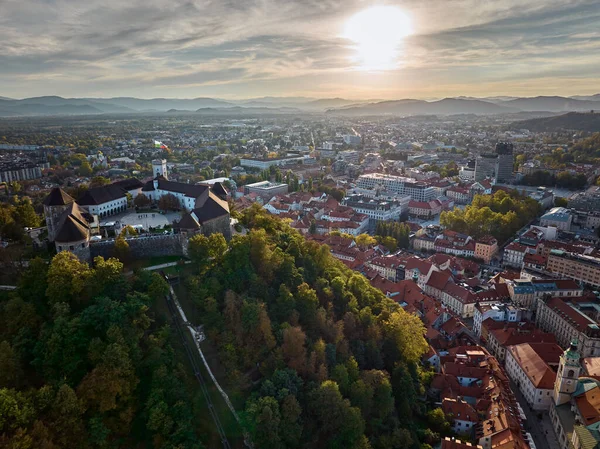 City Ljubljana Slovenia Europe — стоковое фото