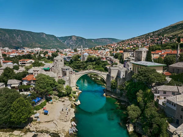 波斯尼亚和黑塞哥维那莫斯塔尔的老桥 — 图库照片