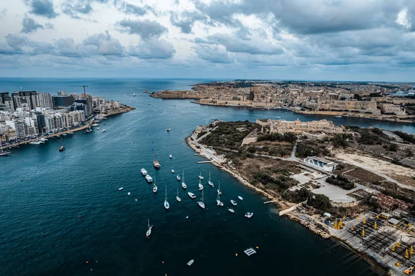 Stare Miasto Valletta Malta — Zdjęcie stockowe