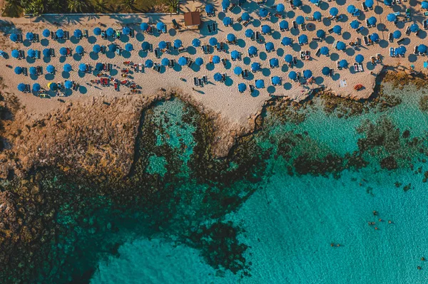 Stranden Nissi Ayia Napa Cypern — Stockfoto