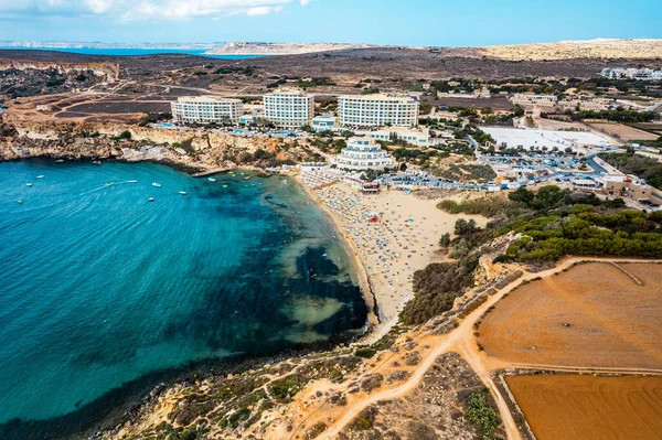 Malta Gajn Tuffiea Travel Place Background — Stok fotoğraf