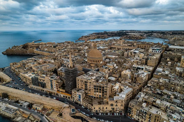 Old Town Valletta Malta — Stok fotoğraf